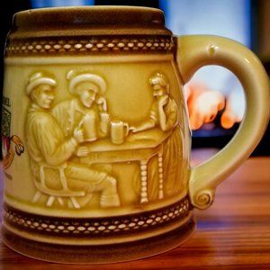 Original King’s Franken Seidel Beer Mug Octoberfest Haus Stein W. Germany 1990